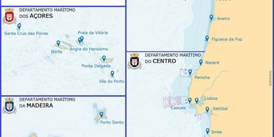 ポートポルトガルの地図
