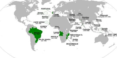 地図ポルトガル帝国