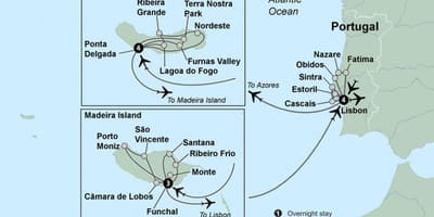 地図ポルトガル語諸島